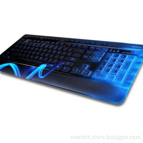 Keyboard with LED Letter Illuminated, 10 Millions Key Stroke Life Time
